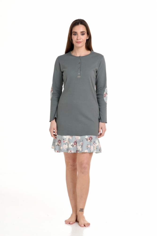 Χειμερινό Νυχτικό με Πατιλέτα