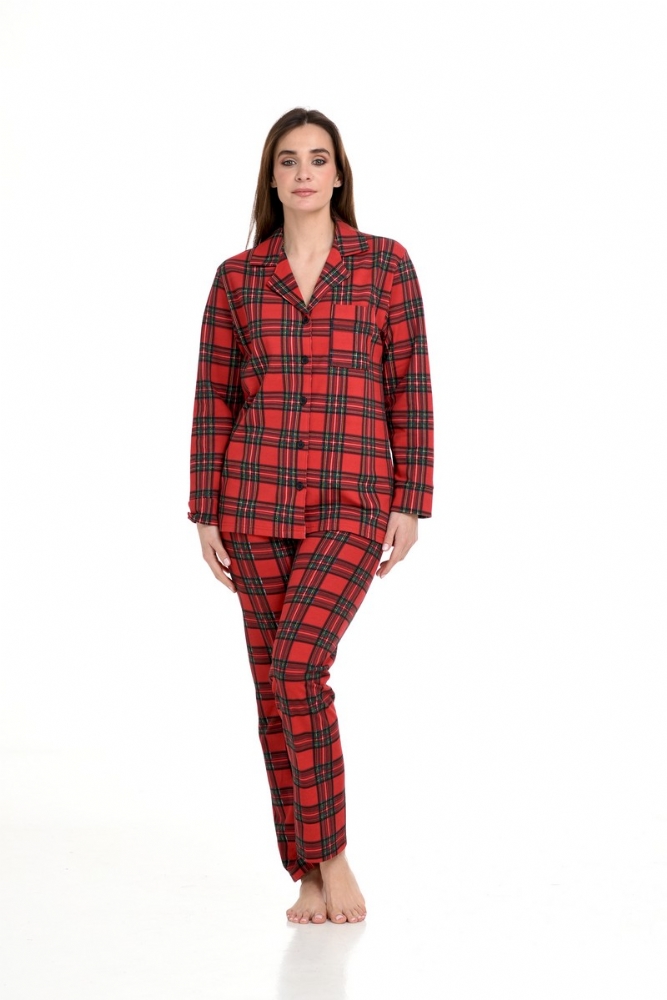 Γυναικεία κουμπωτή πυτζαμα