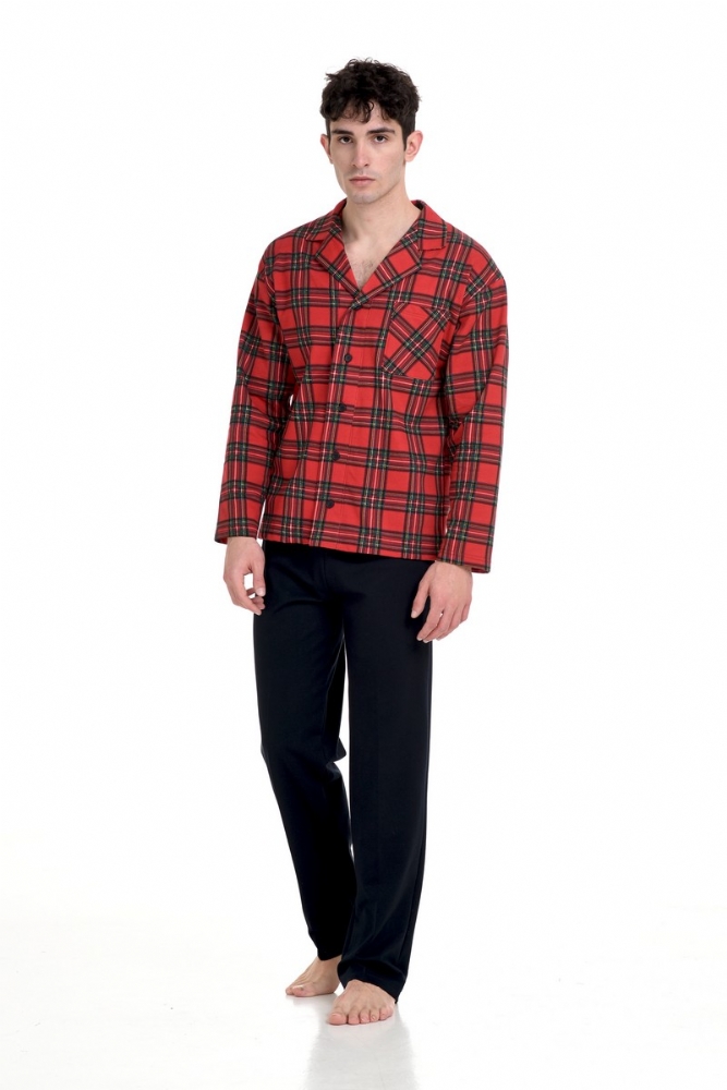 Ανδρική βαμβακερή πυτζάμα